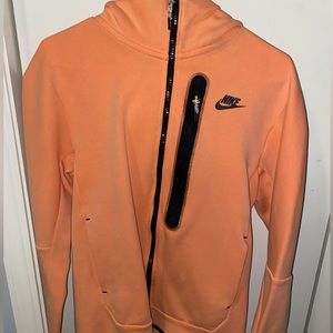 MENS NIKE TECH FLEECE ZIP UP HOODIE